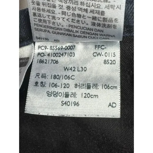 Levi's 569 Men's Loose Straight Fit Blue Denim Jeans - Size 42x30 (43x28) - Picture 5 of 5